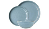 Denby Elements 12 Piece Stoneware Dinner Set - Blue