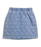 Denim Brandi Heart Skirt (4-13 Years)