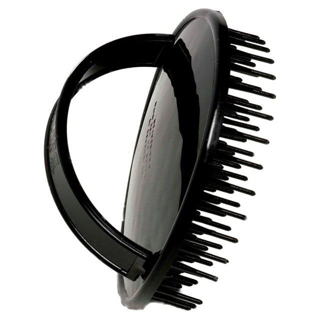 Denman D6 Black Be Bop Handy Detangler Brush