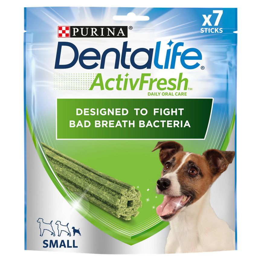 Dentalife ActivFresh Small Dog Treat Dental Chew 7 Stick