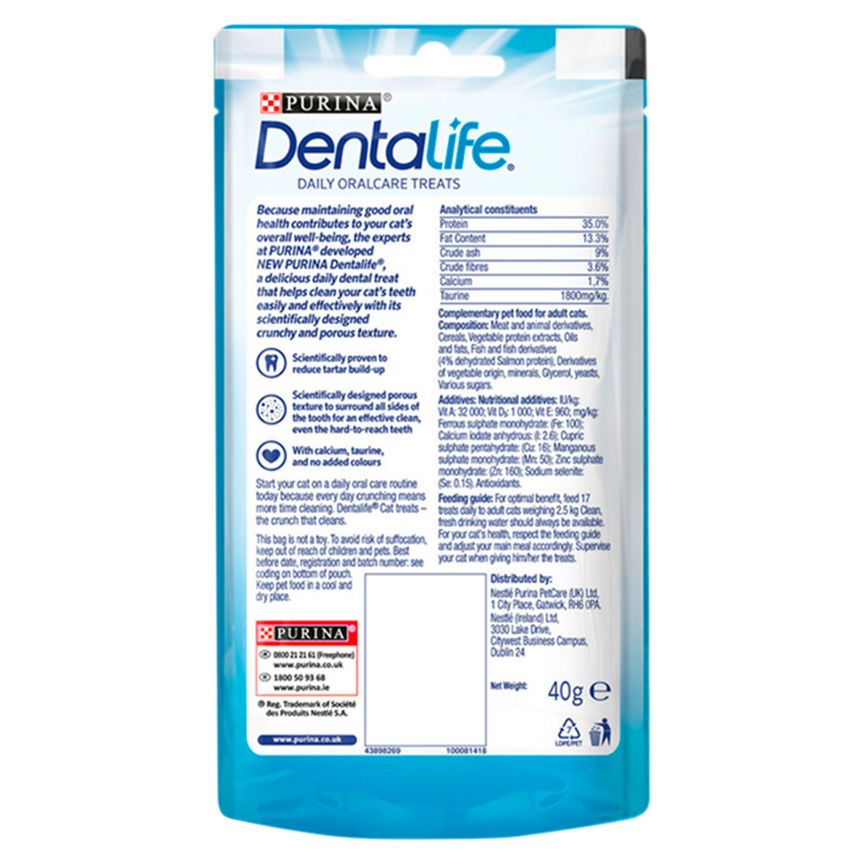 Dentalife Salmon Dental Cat Treats