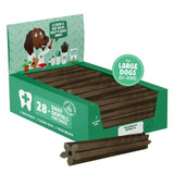 Denzel's Daily Dentals Large Dog Peanut Butter Peppermint &amp;amp; Parsley   28 x 30g