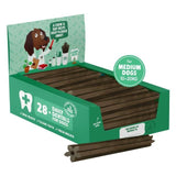 Denzel's Daily Dentals Medium Dog Peanut Butter Peppermint &amp;amp; Parsley   28 x 30g