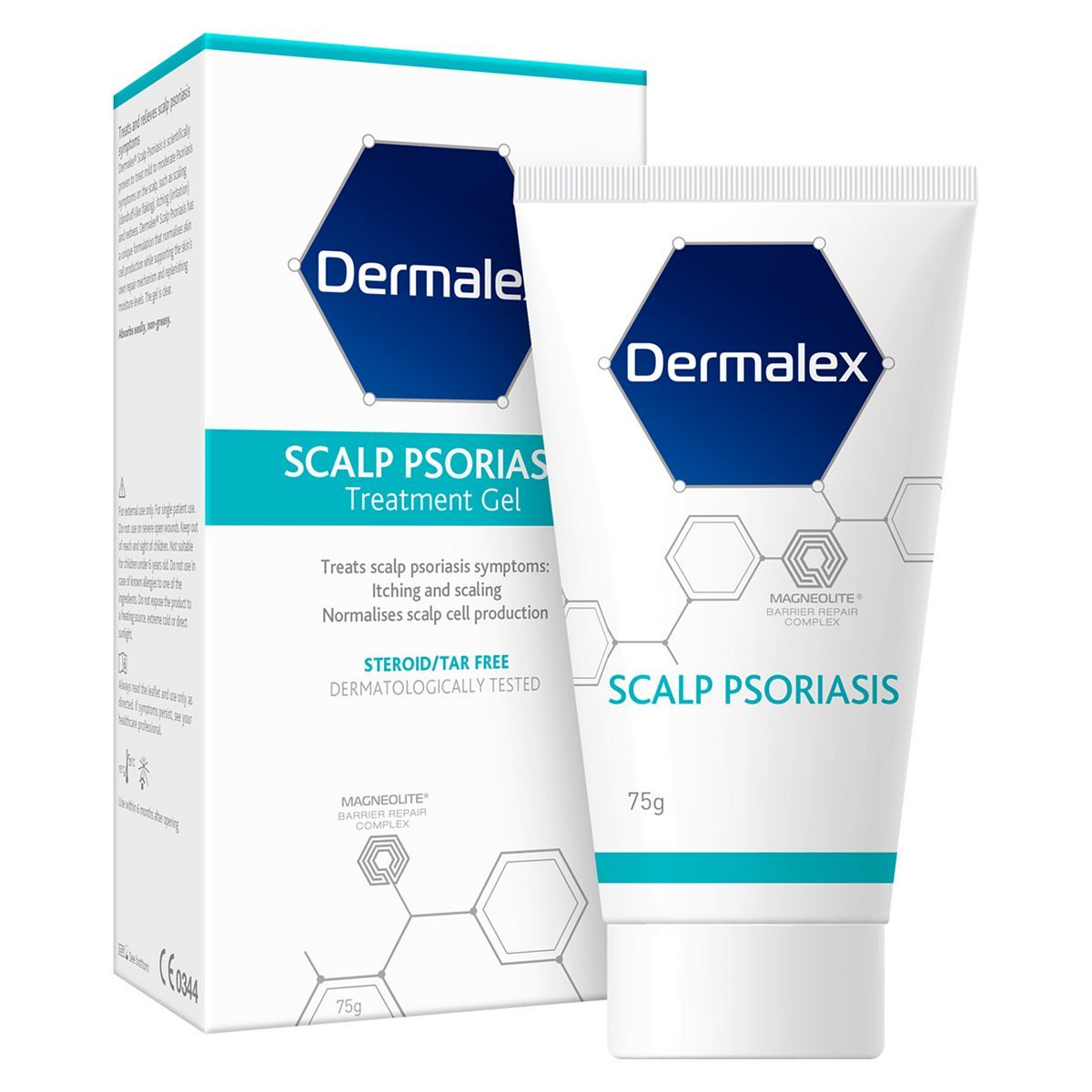 Dermalex Psoriasis Scalp Treatment Gel - 75g Pack