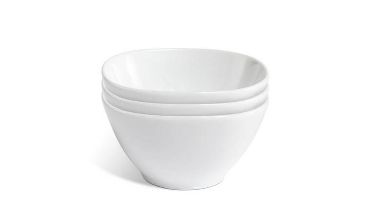 Designed by Sebastian Conran 3 Piece Porcelain Nibble Bowls