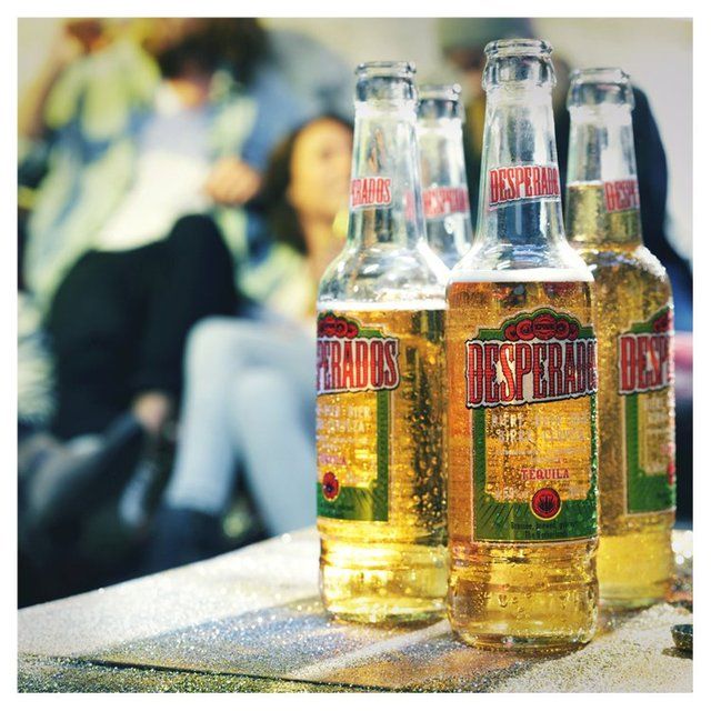 Desperados Tequila Lager Beer Bottles   12 x 250ml