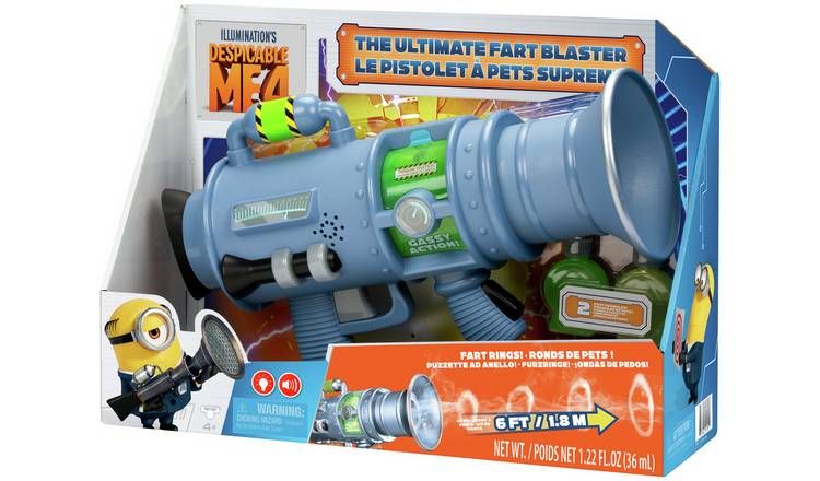 Despicable Me 4 Minion Ulimate Fart Blaster Lights and SFX