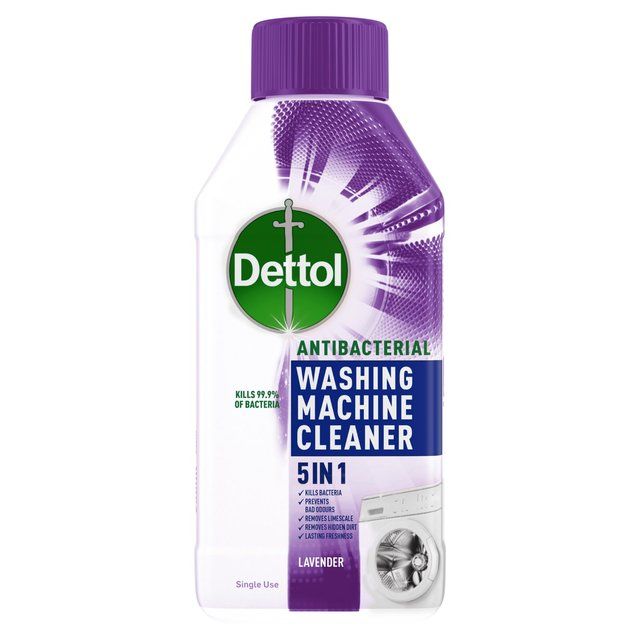 Dettol 5 in 1 Antibacterial Washing Machine Cleaner Lavender