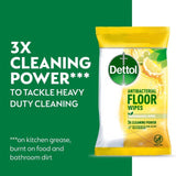 Dettol Antibacterial Biodegradable Citrus Floor Cleaning Wipes