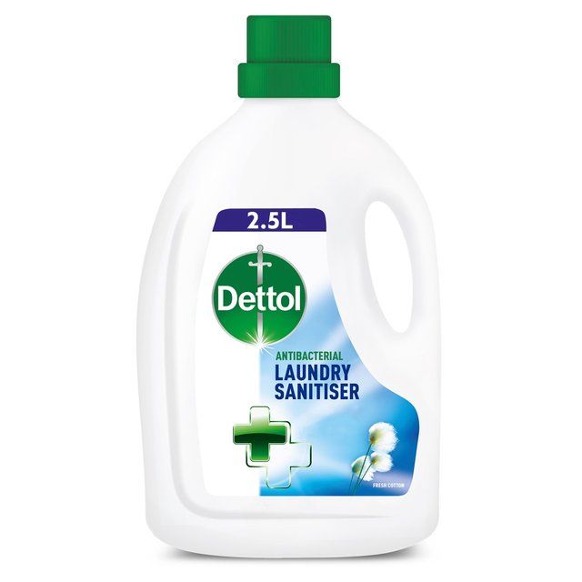 Dettol Antibacterial Laundry Cleanser Fresh Cotton   2.5L