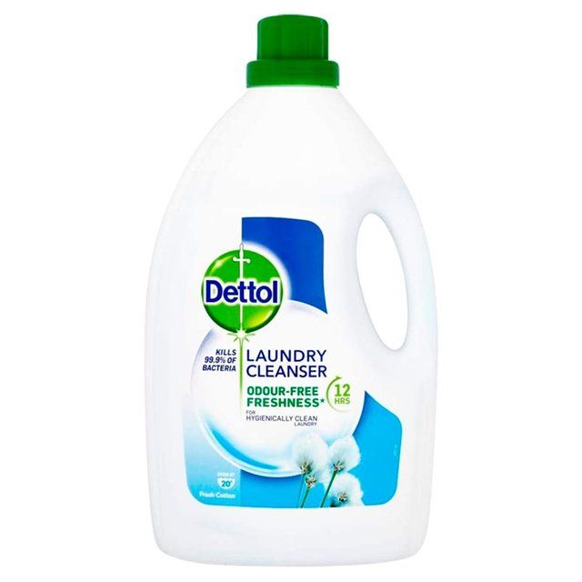 Dettol Antibacterial Laundry Cleanser Fresh Cotton   2.5L