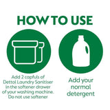 Dettol Antibacterial Laundry Cleanser Liquid Sensitive   1.5L