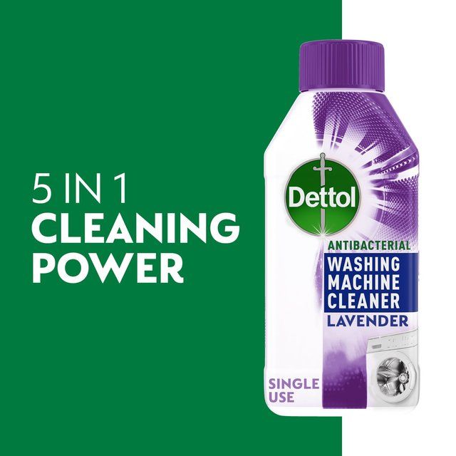 Dettol Antibacterial Washing Machine Cleaner Lavender   250ml