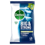 Dettol Big &amp;amp; Strong Limescale Bathroom Cleaning Wipes   25 per pack