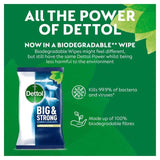 Dettol Big &amp;amp; Strong Limescale Bathroom Cleaning Wipes   25 per pack