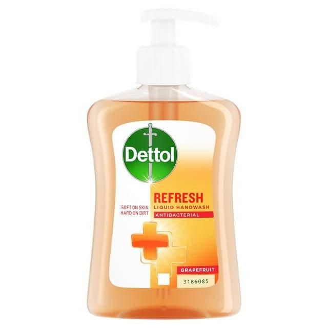 Dettol Liquid Hand Wash Antibacterial Care Grapefruit 250ml