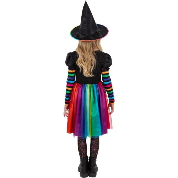 Smiffys Rainbow Witch costume, UK version