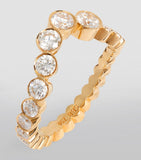 Sophie Bille Brahe Ensemble Ocean ring in gold with diamonds, imported from the UK