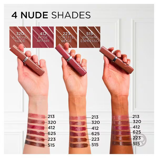 L'Oréal Paris Liquid Lipstick Berry Bordeaux, imported from the UK