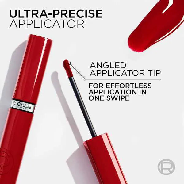 L'Oréal Paris liquid lipstick Rouge Paris 420, UK version