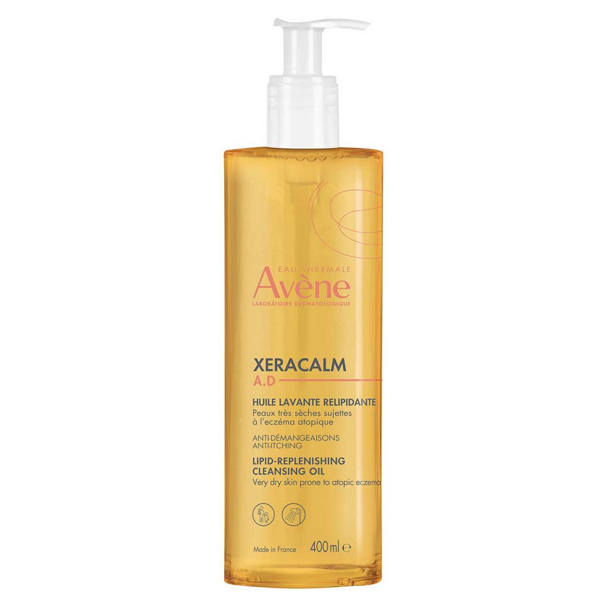 Avène XeraCalm A.D. Lipid-Replenishing Cleansing Oil for Dry, Itchy Skin 400ml GOODS Boots   