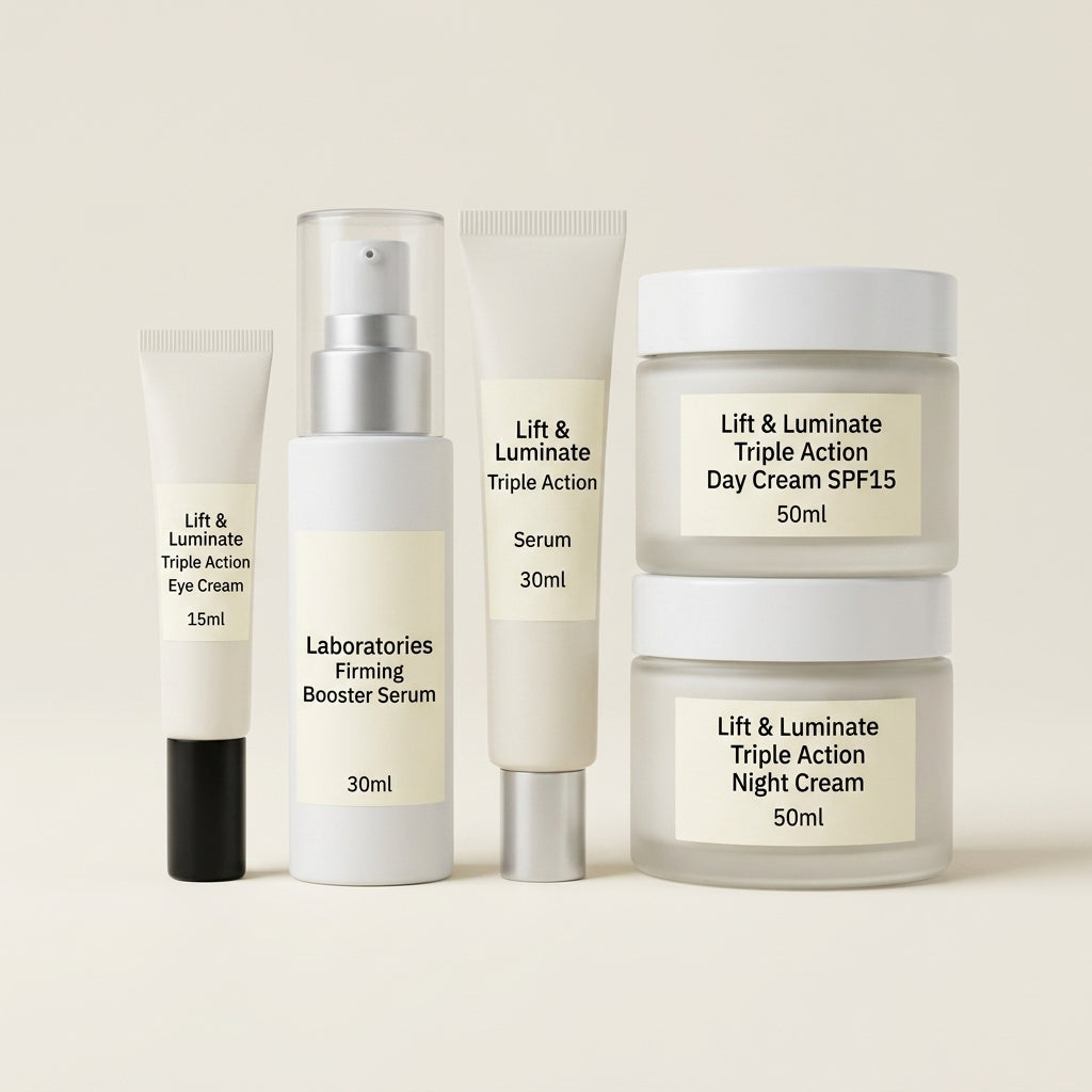 No7 Lift & Luminate Firming Regime - British product