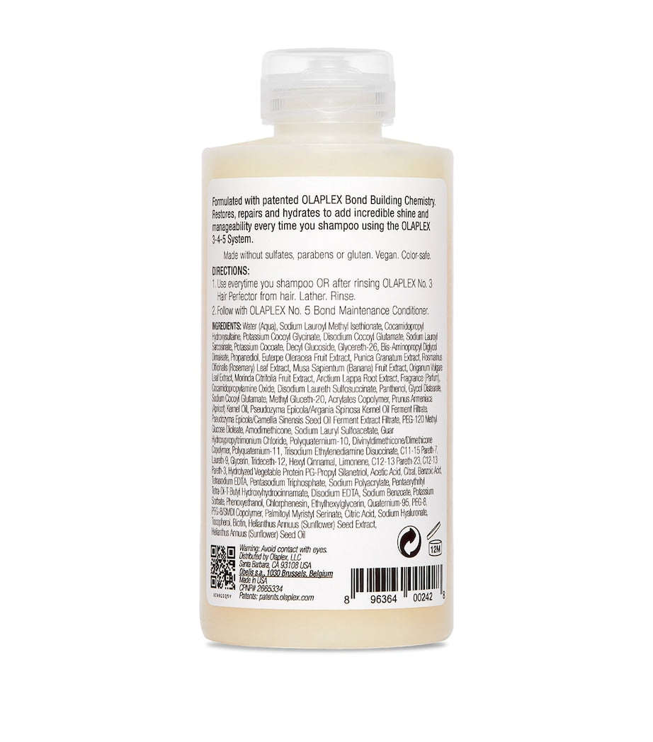 Olaplex No.4 Bond Maintenance Shampoo 250ml, imported from the UK