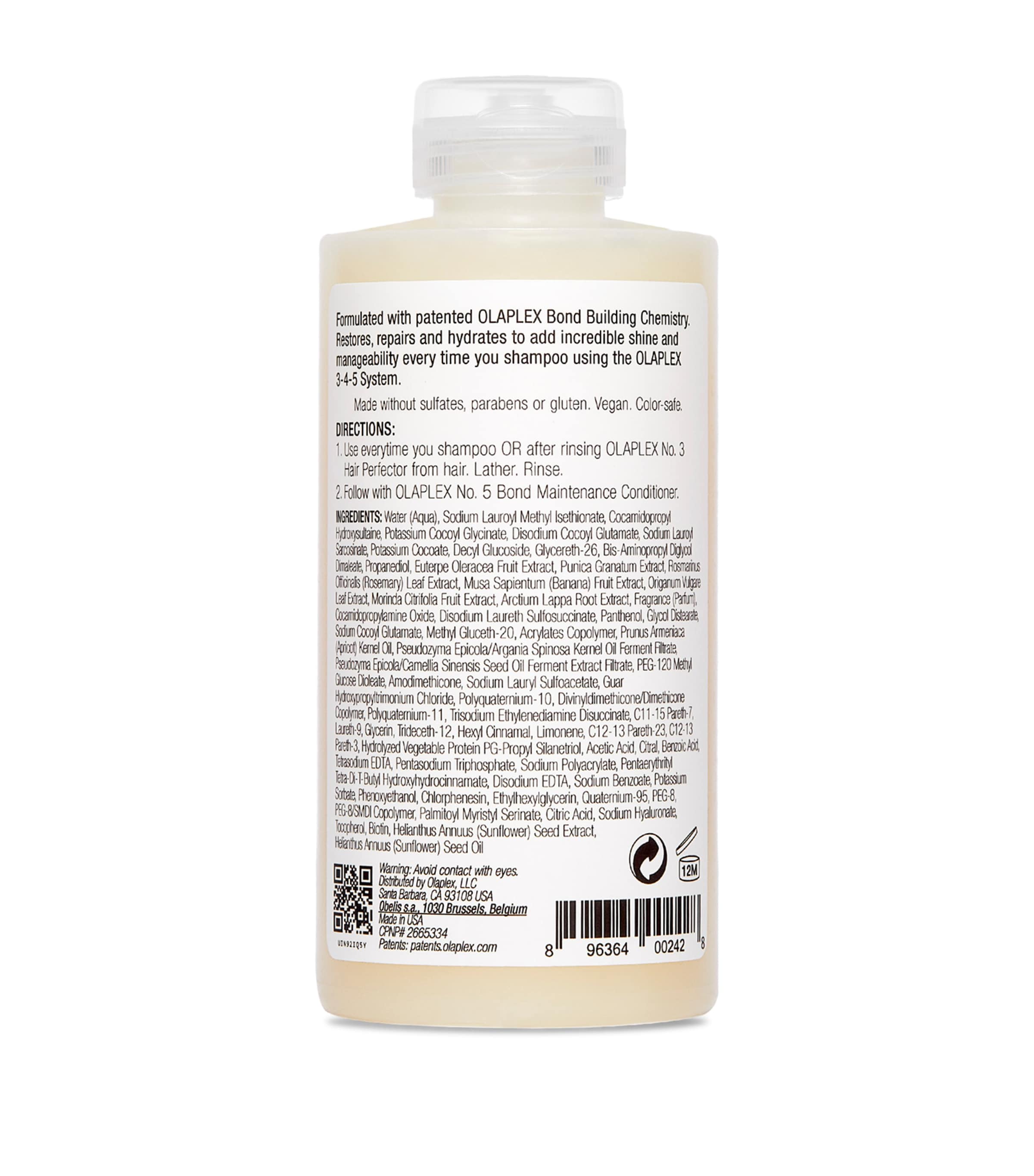 Olaplex No.4 Bond Maintenance Shampoo 250ml, imported from the UK