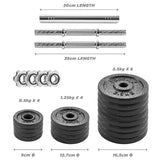 Phoenix Fitness adjustable weight set 30kg - British product