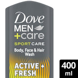 Dove Men + Care Sport Active & Fresh Bodywash 400ml GOODS Superdrug   