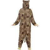 Smiffys leopard costume brown all-in-one with hood, UK version