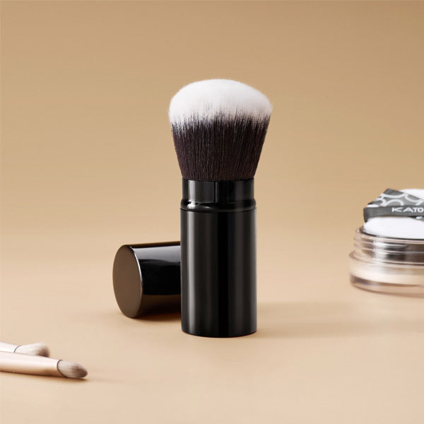 Livingandhome portable black makeup brush, UK version