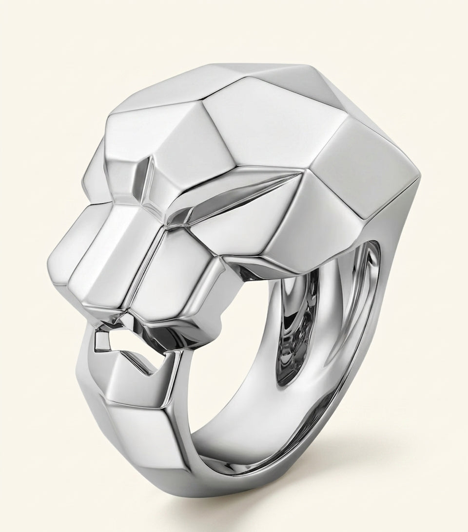 Cartier Panthere ring white gold, UK version
