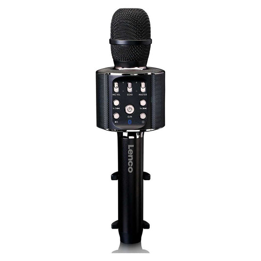 Lenco BMC-090 Karaoke Microphone With Built in Speaker And Effects - Black GOODS Boots   
