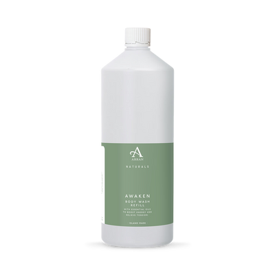 Holland & Barrett Arran Awaken Mint & Eucalyptus Bath & Shower Gel Refill 1L- Buy online at McGrocer