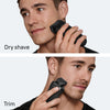 Braun Series 3+ grey electric shaver with trimmer imported from the UK