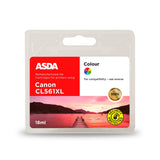 ASDA Canon PG-561XL Colour Ink Cartridge General Household ASDA   