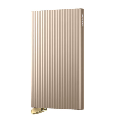 Harrods Secrid Fluted Aluminium Cardprotector Wallet- Buy online at McGrocer