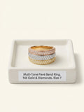 Cartier Trinity large ring with 18ct gold and 3.50ct diamonds - British product