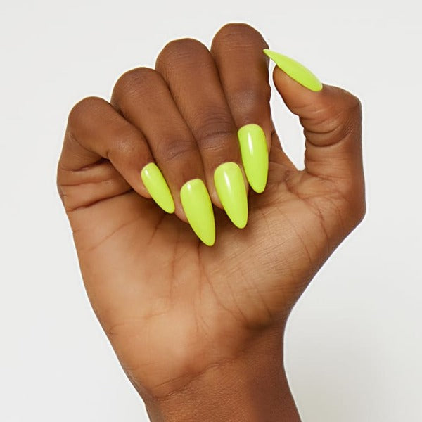 Bluesky gel polish Lime Adventure, imported from the UK