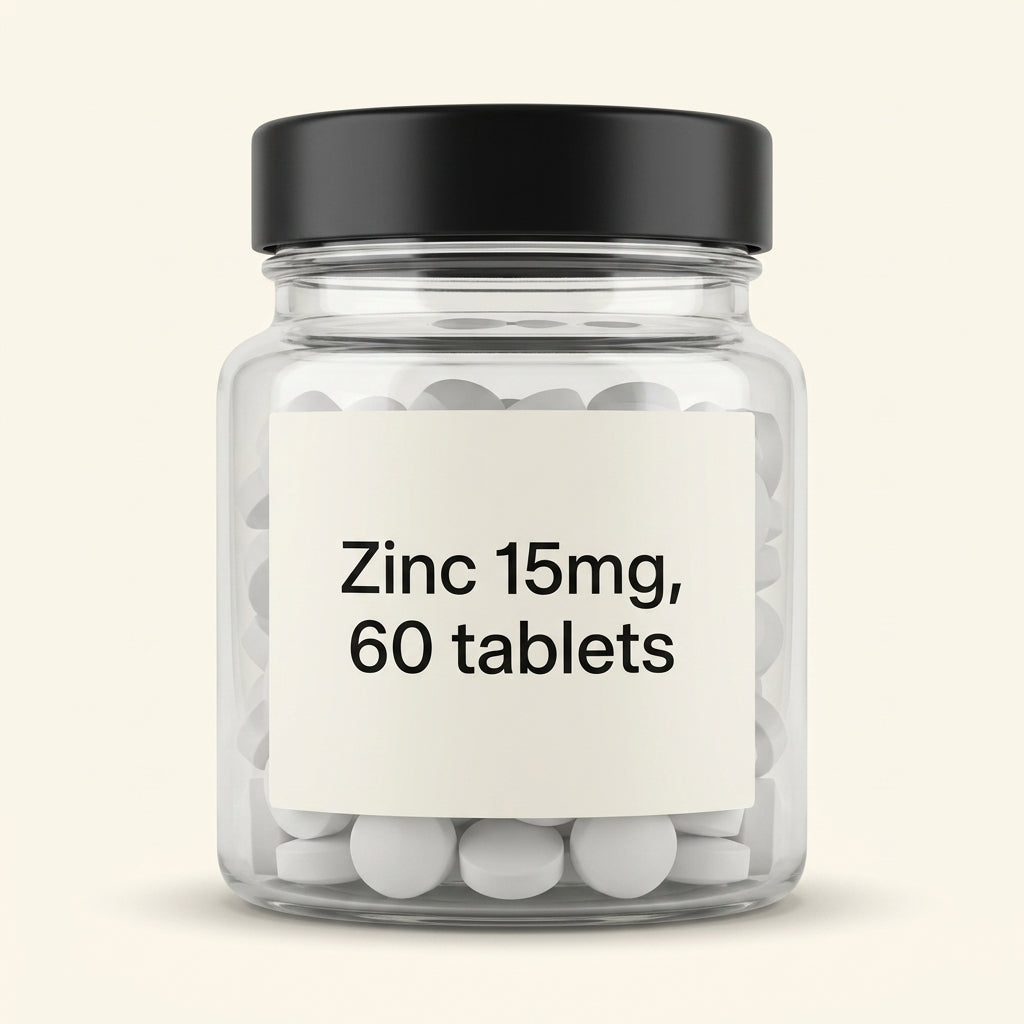 Holland & Barrett Zinc 15mg Tablets 60, UK version