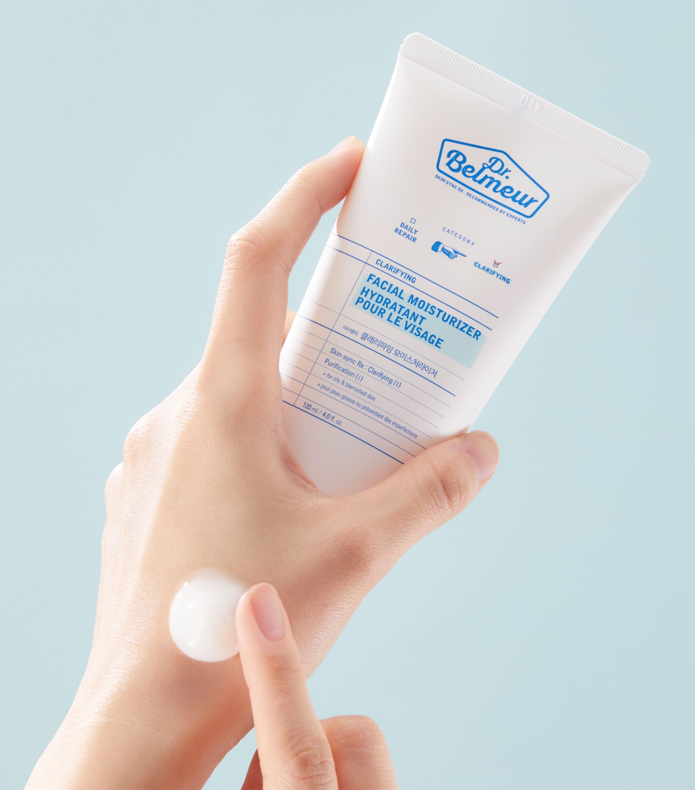 Dr. Belmeur clarifying moisturiser 120ml - British product