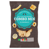 Sainsbury's Salt & Pepper Combo Snack Mix 150g Sharing crisps Sainsburys   