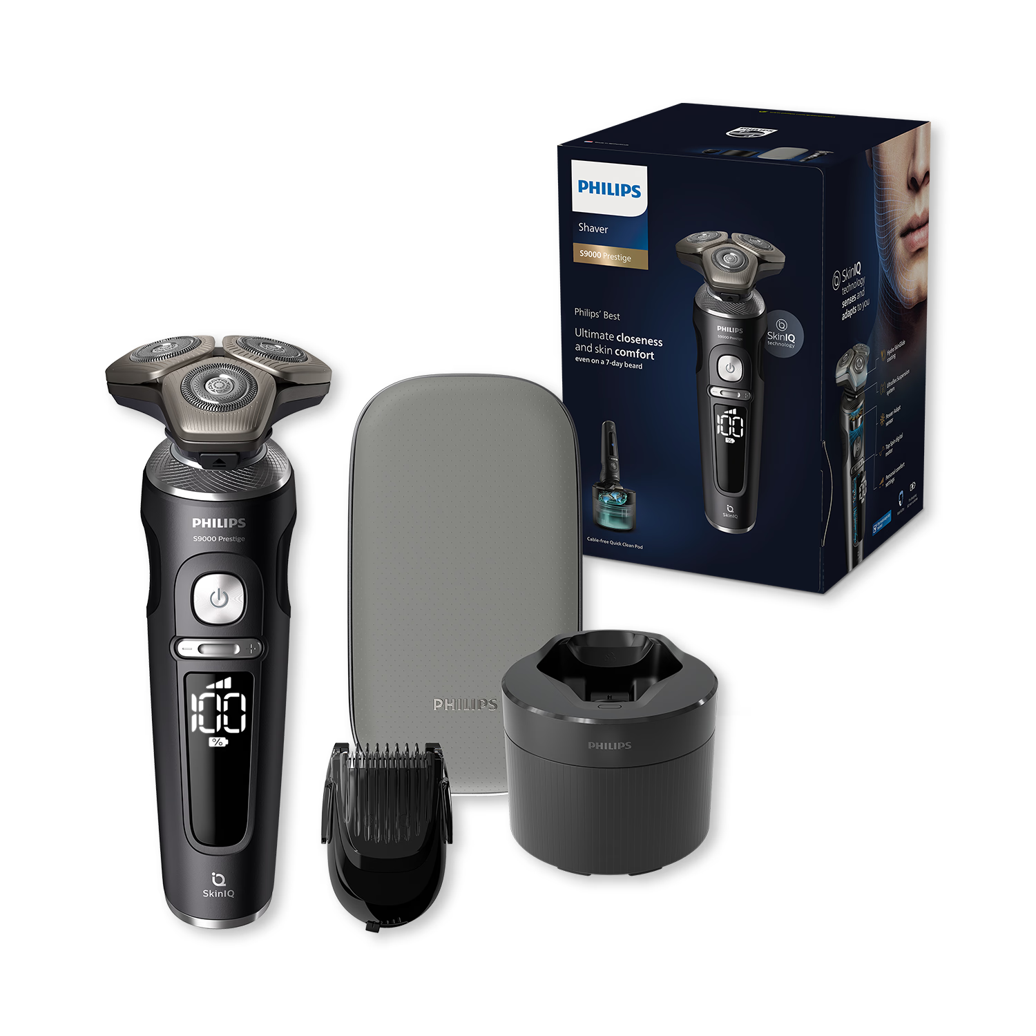 Philips Series 9000 Prestige electric shaver - British product