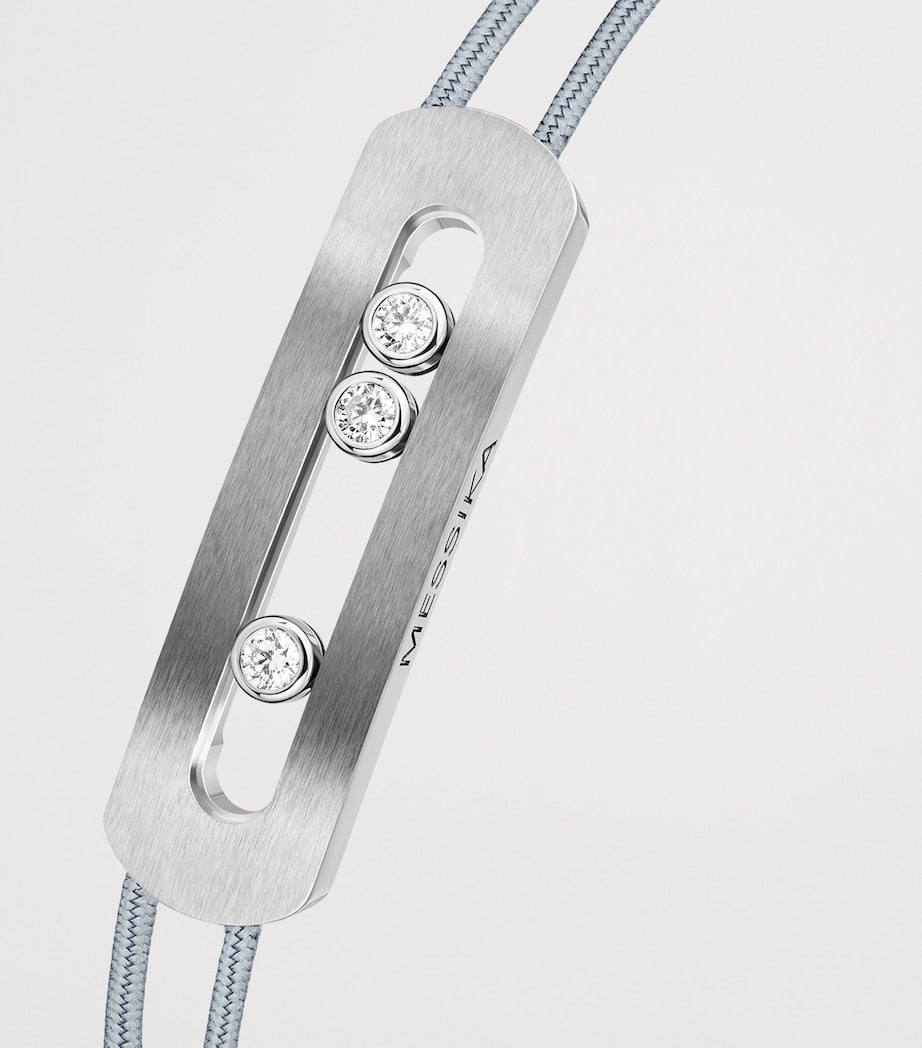 Messika Move Uno titanium diamond cord bracelet, UK version