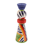 Dolce&Gabbana Casa ceramic candle holder foulard print large - British product
