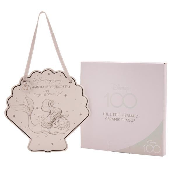 Disney 100 Limited Edition Ceramic Plaque - Ariel GOODS Superdrug   