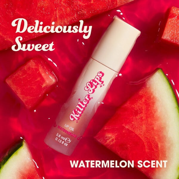 Killer Lips Watermelon lip oil 3.8ml, imported from the UK