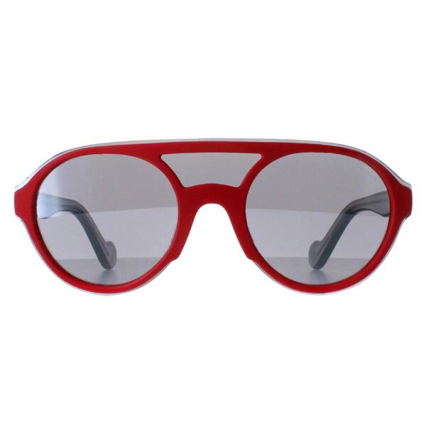 Moncler ML0052 red mirrored sunglasses - British product