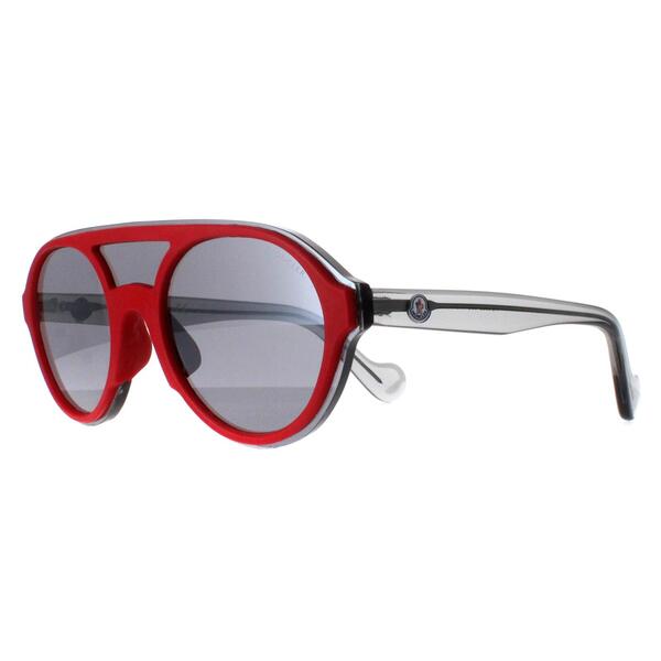 Moncler ML0052 red mirrored sunglasses - British product